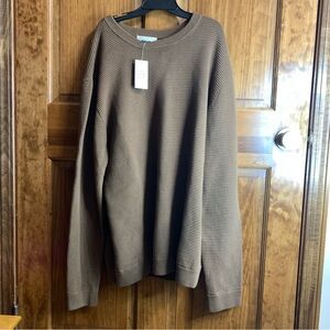 NWT Women’s XXL And Now This brown long sleeve sweater